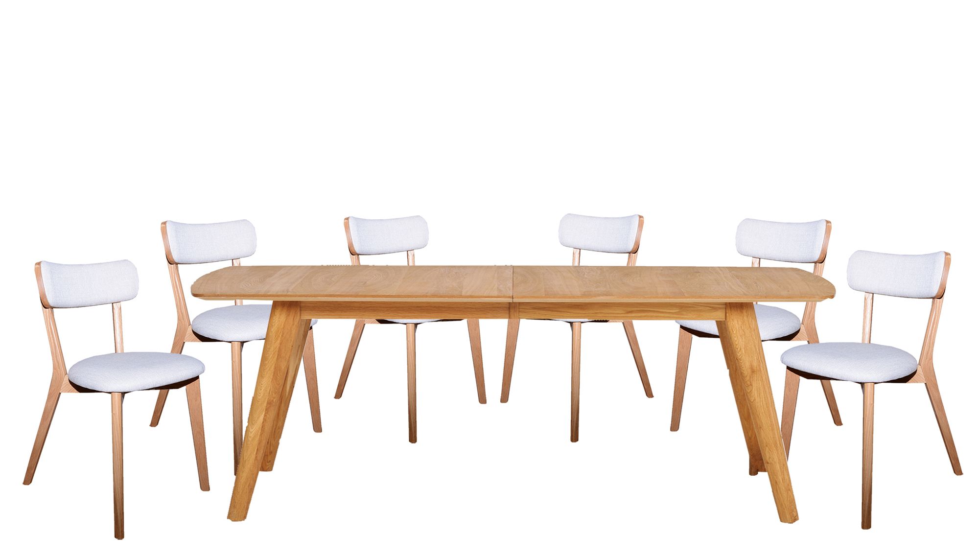 Bjorn 6 10 Person Extending Dining Table Chairs C W Grey Bjorn 6 10 Person Extending Dining Table Chairs C W Grey Fabric Seat Pad Back All Collections Meubles