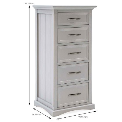 Turner Chest  Painted Grey (Multiple Sizes)