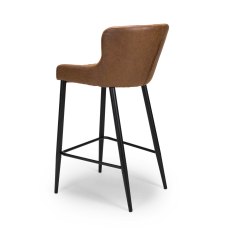 Turnberry High Bar Stool Faux Leather (Multiple Sizes)