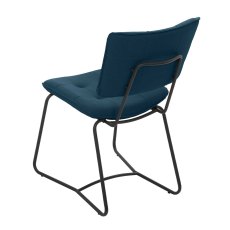 Sutera Dining Chair Faux Leather Teal