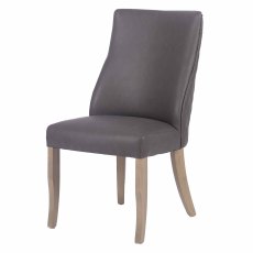 Millie Dining Chair Faux Leather (Multiple Colours)