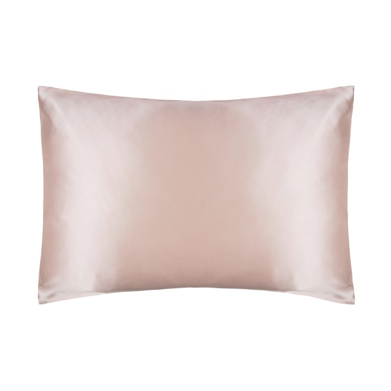 Belledorm Silk Pillowcase Powder Pink 
