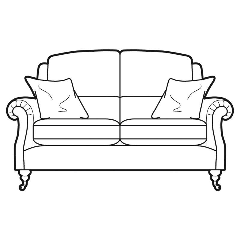 Parker Knoll Oakham 2.5 Seater Sofa Fabric B