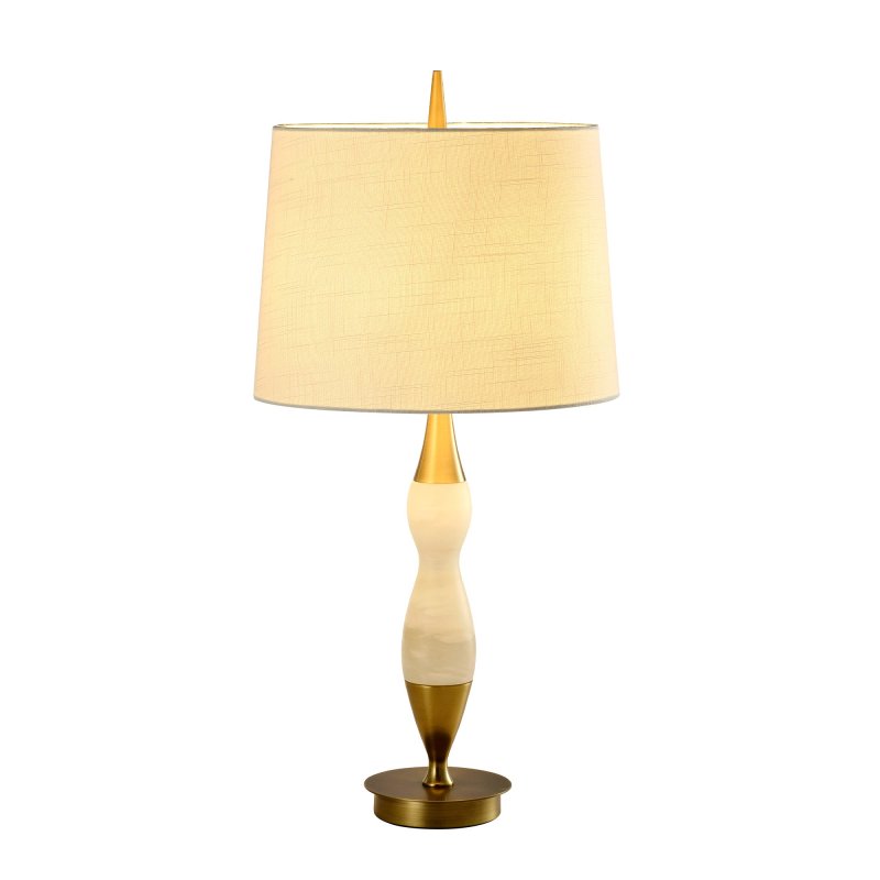 Mindy Brownes Elini Table Lamp Brass With Cream Shade