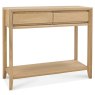 Canneto Console Table With Drawer Oak 