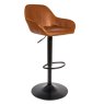 Chevy Barstool Faux Leather Tan 