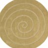Spiral Gold Rug 140 x 140