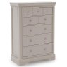 Acton 3+2+3 Drawer Chest of Drawers Taupe