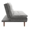 Parkdale 3.5 Seater Sofa Bed Fabric Charcoal