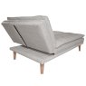 Parkdale 3.5 Seater Sofa Bed Fabric Charcoal Side
