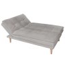 Parkdale 3.5 Seater Sofa Bed Fabric Charcoal Open
