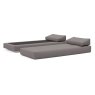 Innovation Living Sigmund Single Day Bed With Metal Legs Fabric 