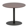 Odin Coffee Table Metal/Wood Walnut 48cm