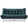 Kruger 3 Seater Sofa Bed Fabric Teal