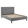 Picasso Double (135cm) Bedstead Fabric Grey 
