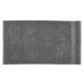Bedeck Luxuriously Soft Turkish Hand Towel Charcoal Flat
