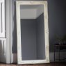 Gallery Abbey Rectangular Leaner/Floor Standing Mirror Cream Lifestyle