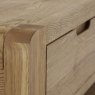 Ellie 2 + 3 Drawer Chest Of Drawers Oak Close Up