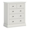Lille 3 + 2 Drawer Chest Of Drawers Light Grey