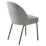 Cava Dining Chair Fabric Grey Back