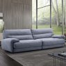 Campo De' Fiori Nashville 4 Seater Sofa Fabric Corduroy Grey Lifestyle