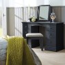 Lille 3 + 3 Drawers Dressing Table Charcoal Lifestyle