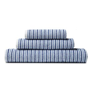 CATHERINE LANSFIELD Rice Weave Stripe Blue