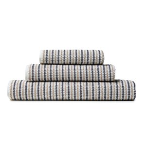 CATHERINE LANSFIELD Rice Weave Stripe Grey