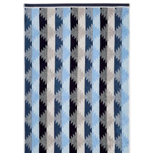 BEDECK Kayah/Liyana Towels Indigo/Charcoal