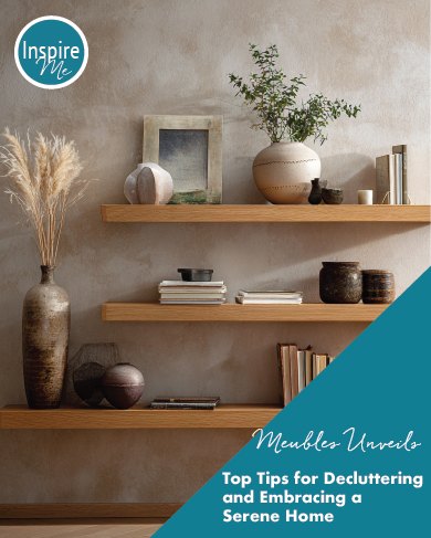 Meubles Unveils Top Tips for Decluttering and Embracing a Serene Home