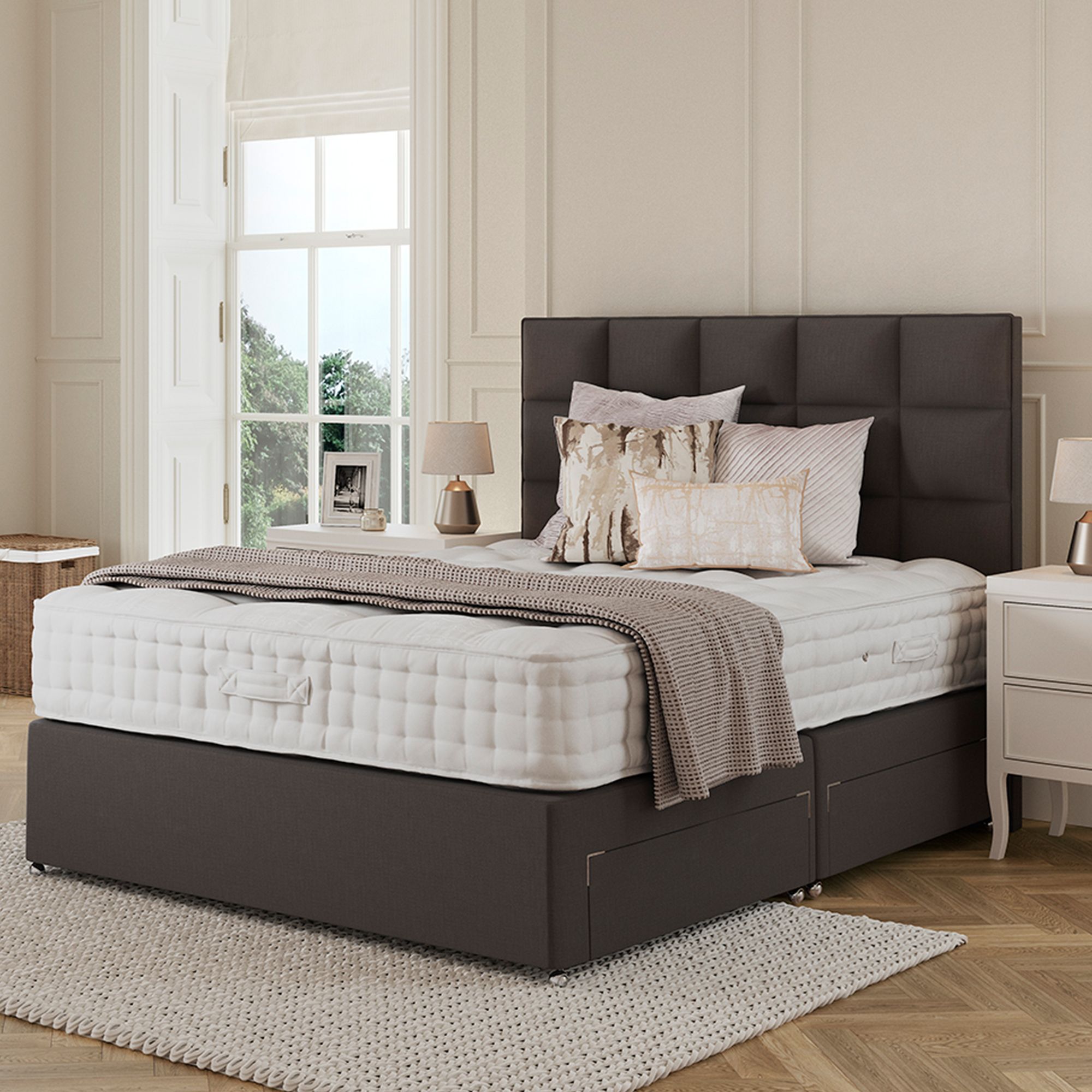 Relyon Royal Osbourne Firm Edge Pocket Super King (180cm) Divan Set