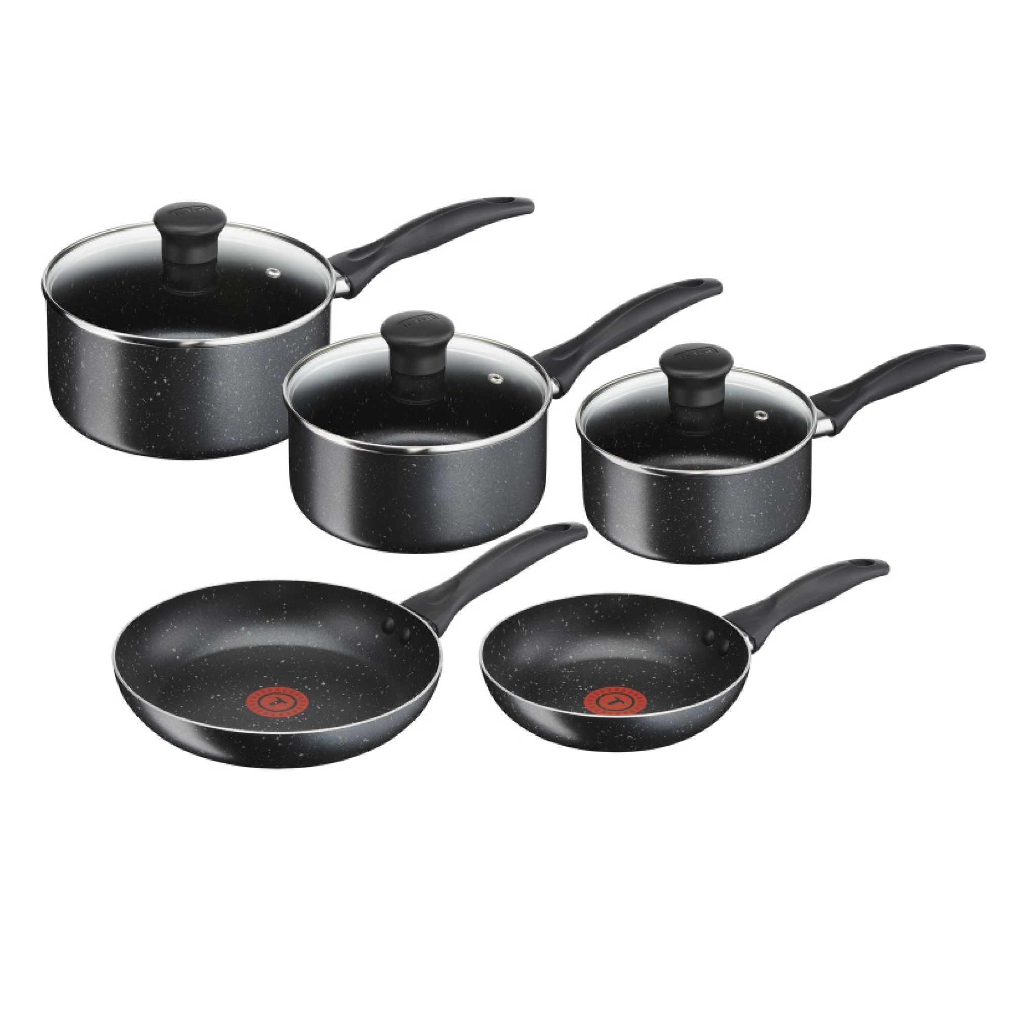 Tefal Origins 5 Piece Non Stick Saucepan Set Saucepans & Saucepan Sets Meubles