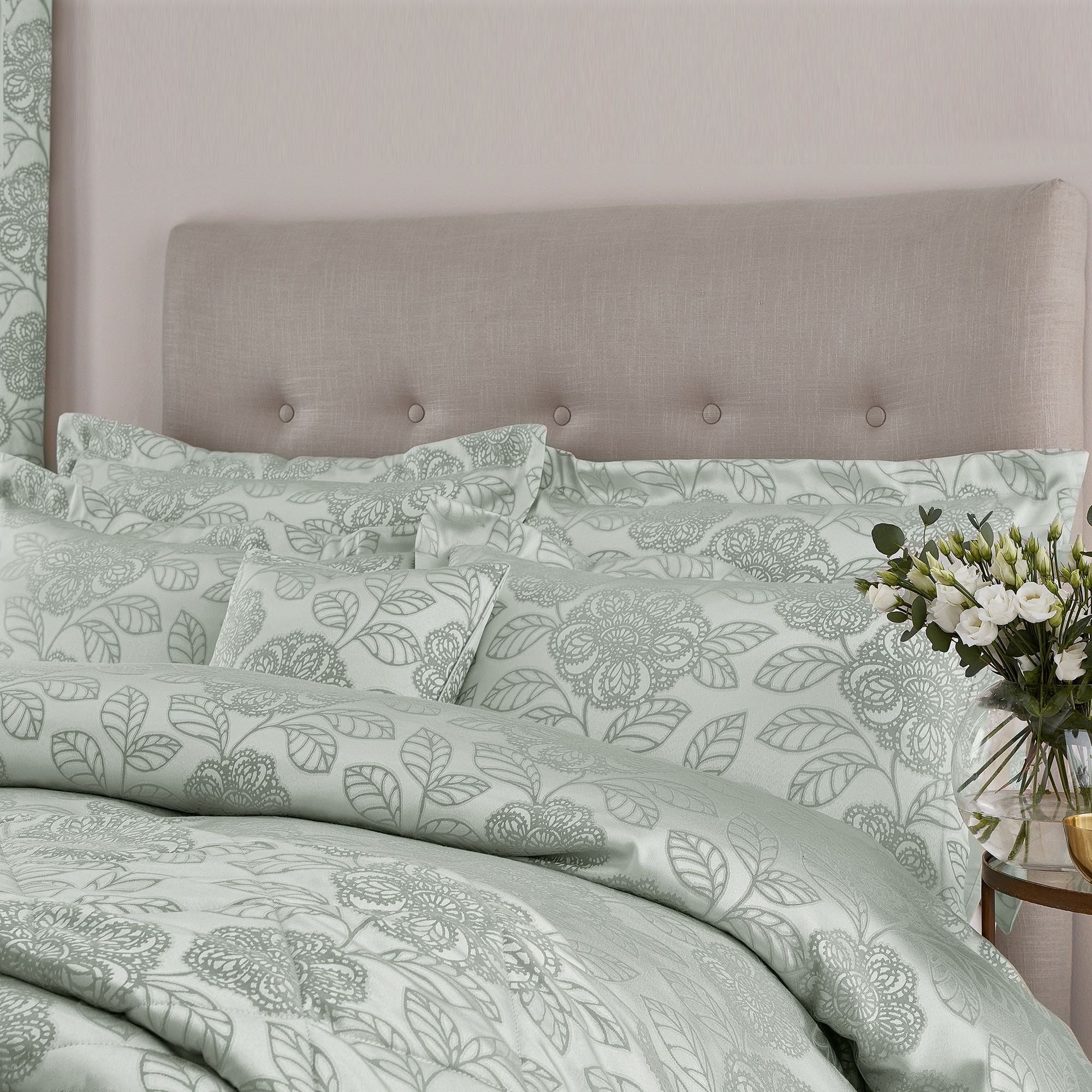 Broomhill Coco King Size Duvet Cover Duck Egg Meubles