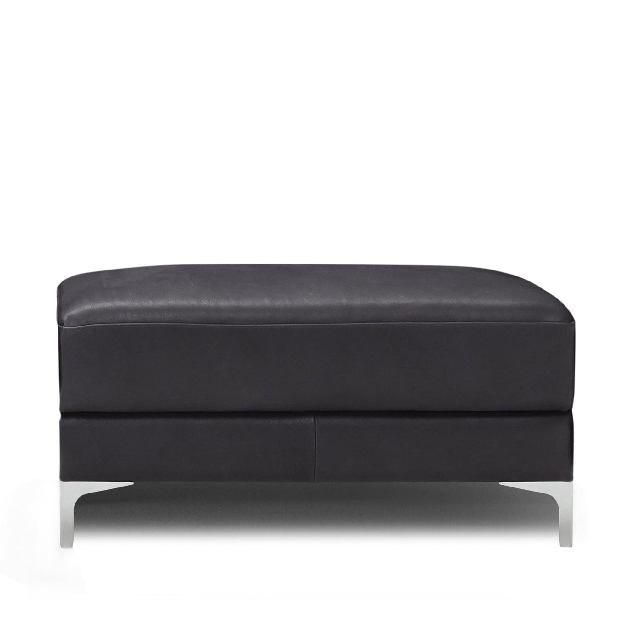 Natuzzi Editions Uffizi Large Footstool Leather Category 15