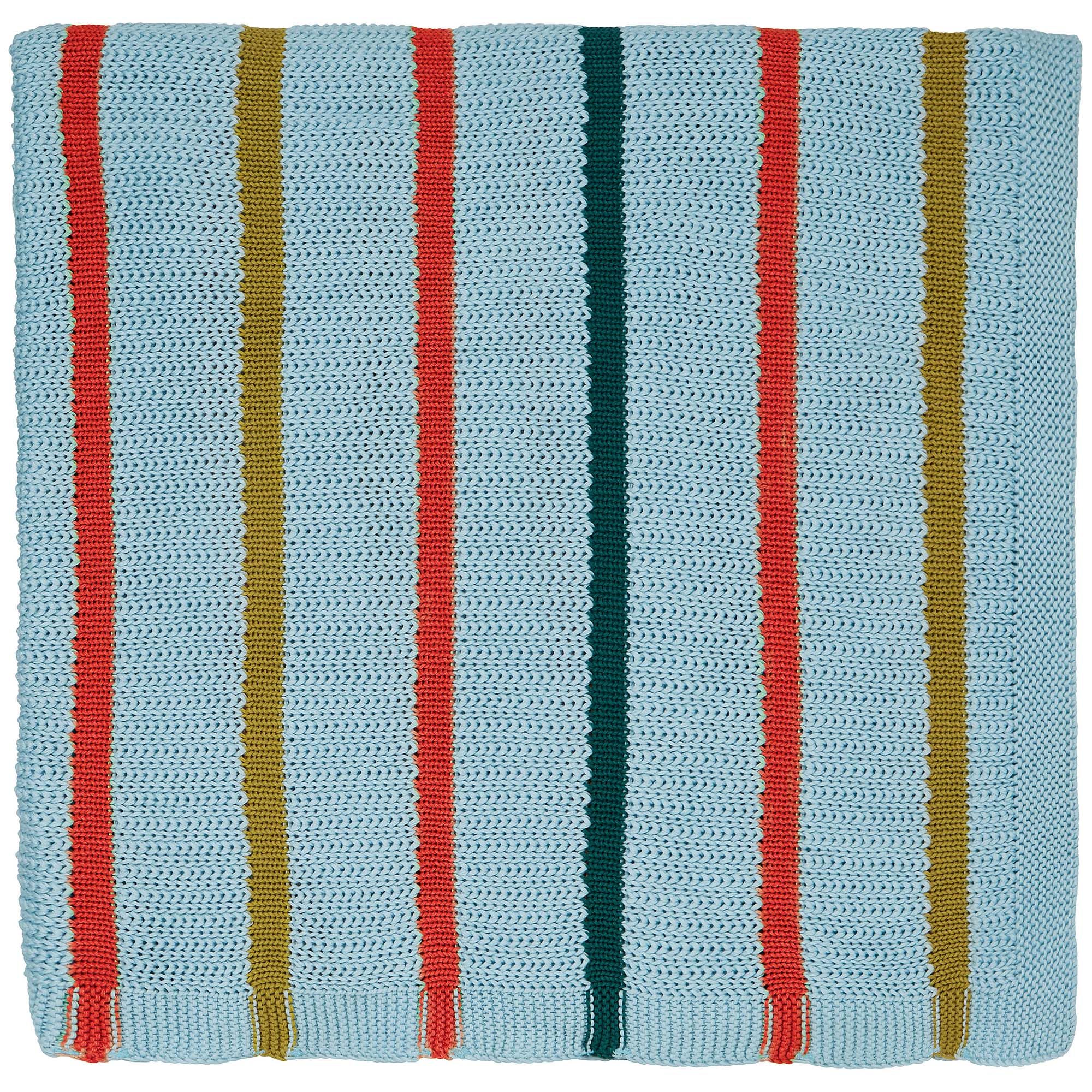 Scion Lintu Marina Knitted Throw 140cm x 220cm Throws Meubles