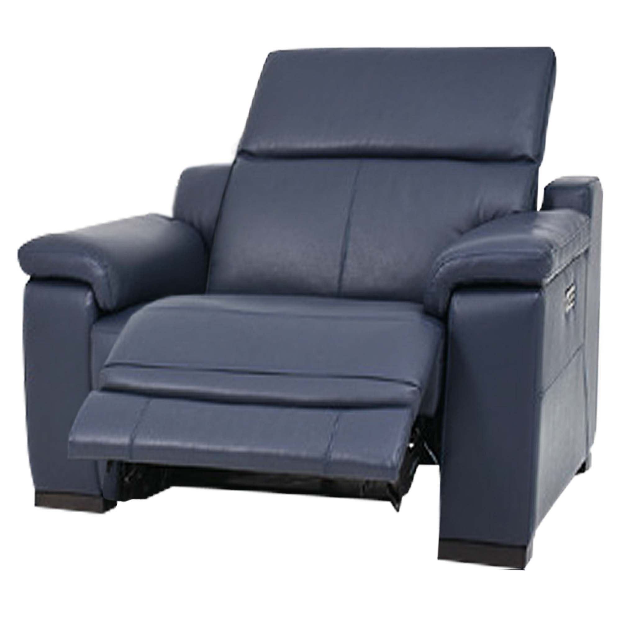 Riccardo Electric Reclining Armchair With USB Fabric Armchairs Meubles