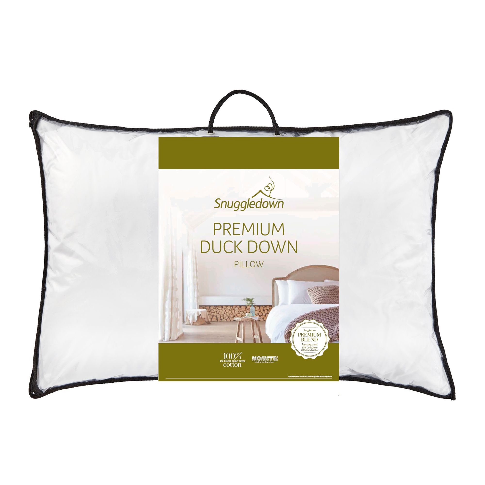 Snuggledown Wash Dry Me Duck Down Pillow Duvets Pillows
