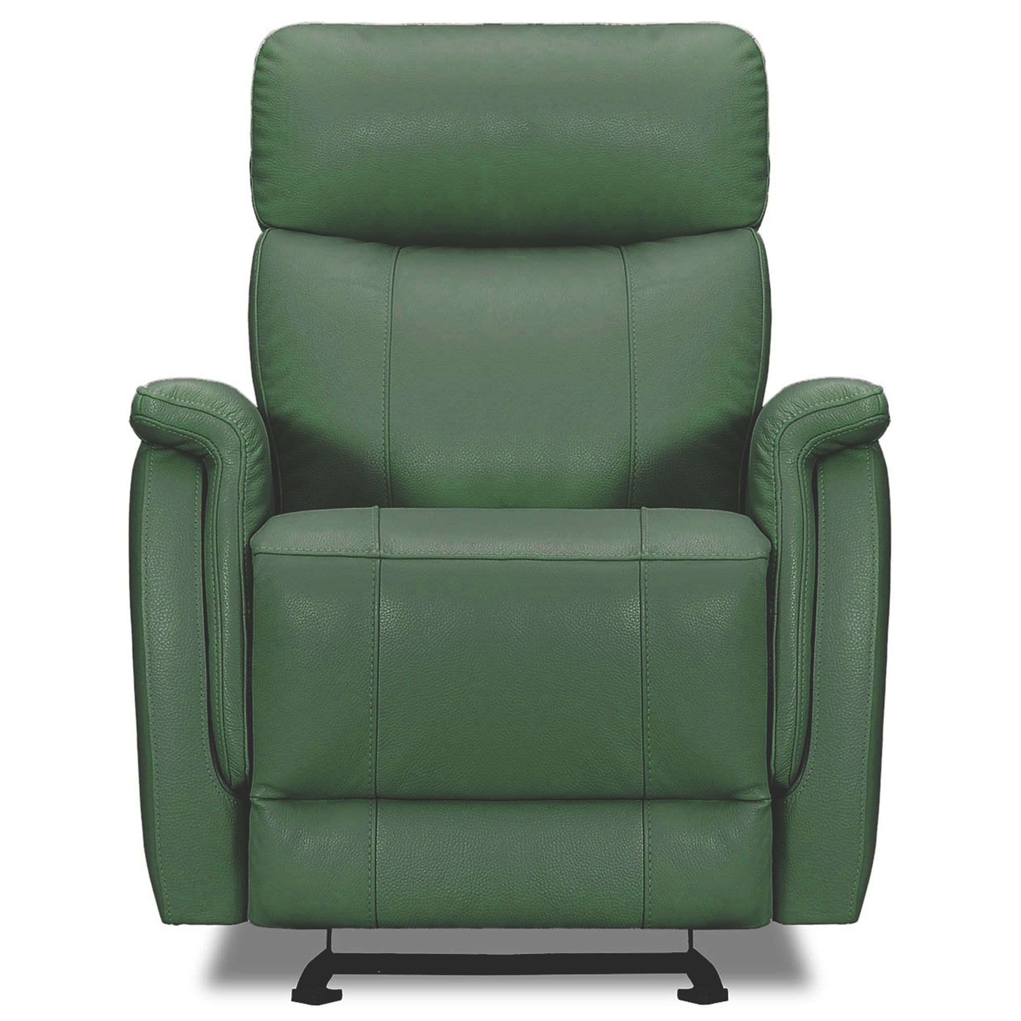 Tiber Electric Reclining Armchair Leather Category 15(S) Forest Green