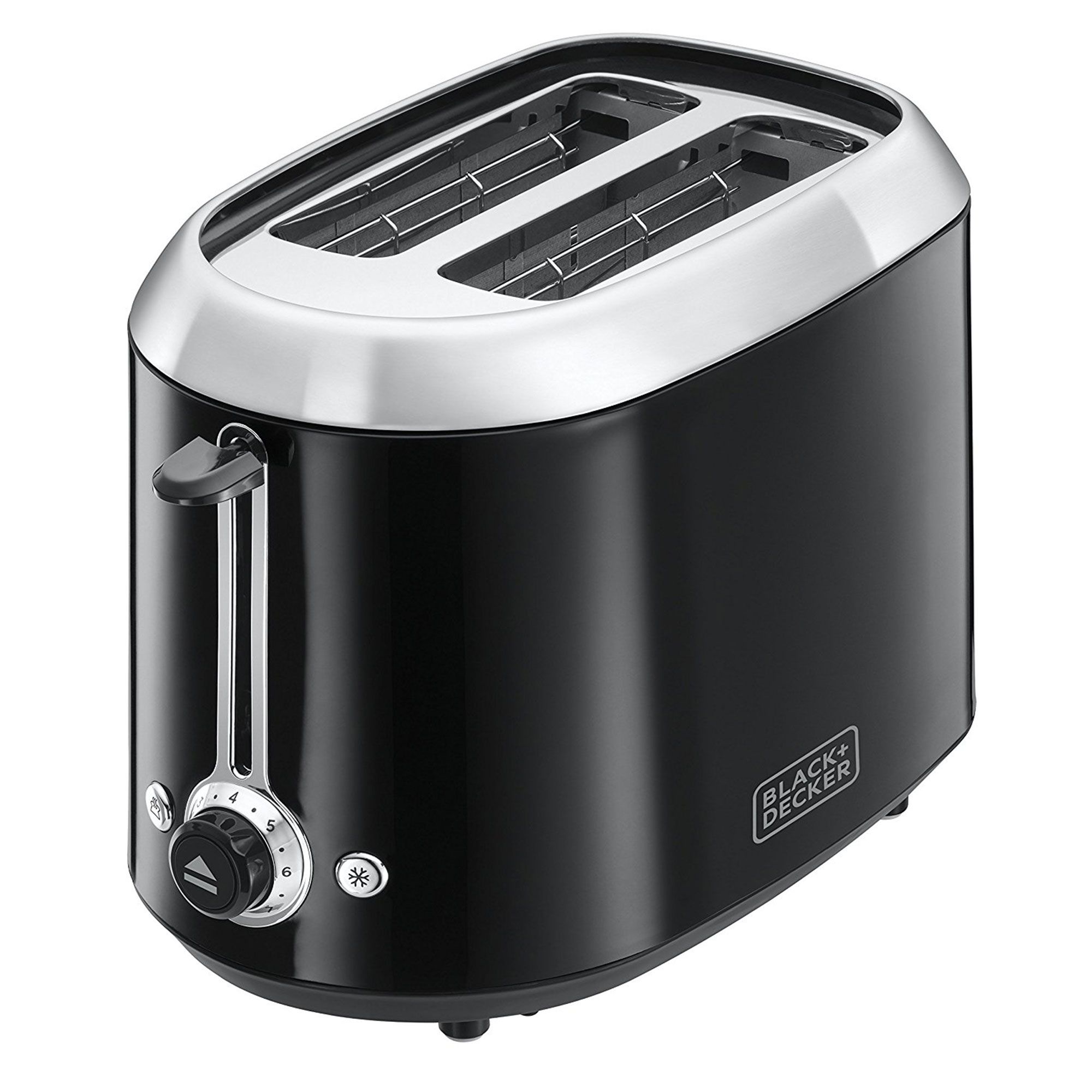 Black & Decker 2 Slice Toaster Black Toasters Meubles