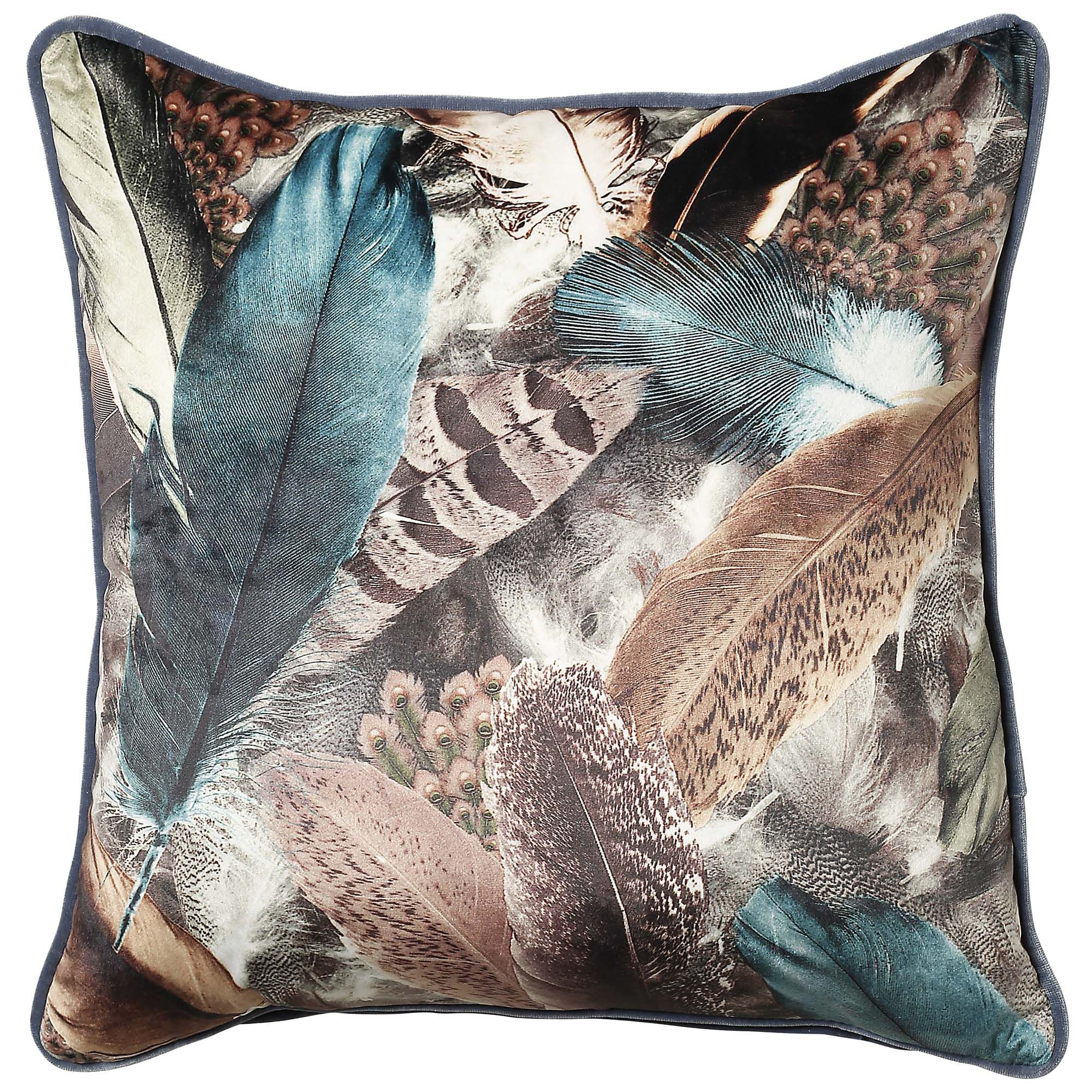 Scatterbox Scatter Box Stormi Cushion 43cm x 43cm Teal Cushions Meubles