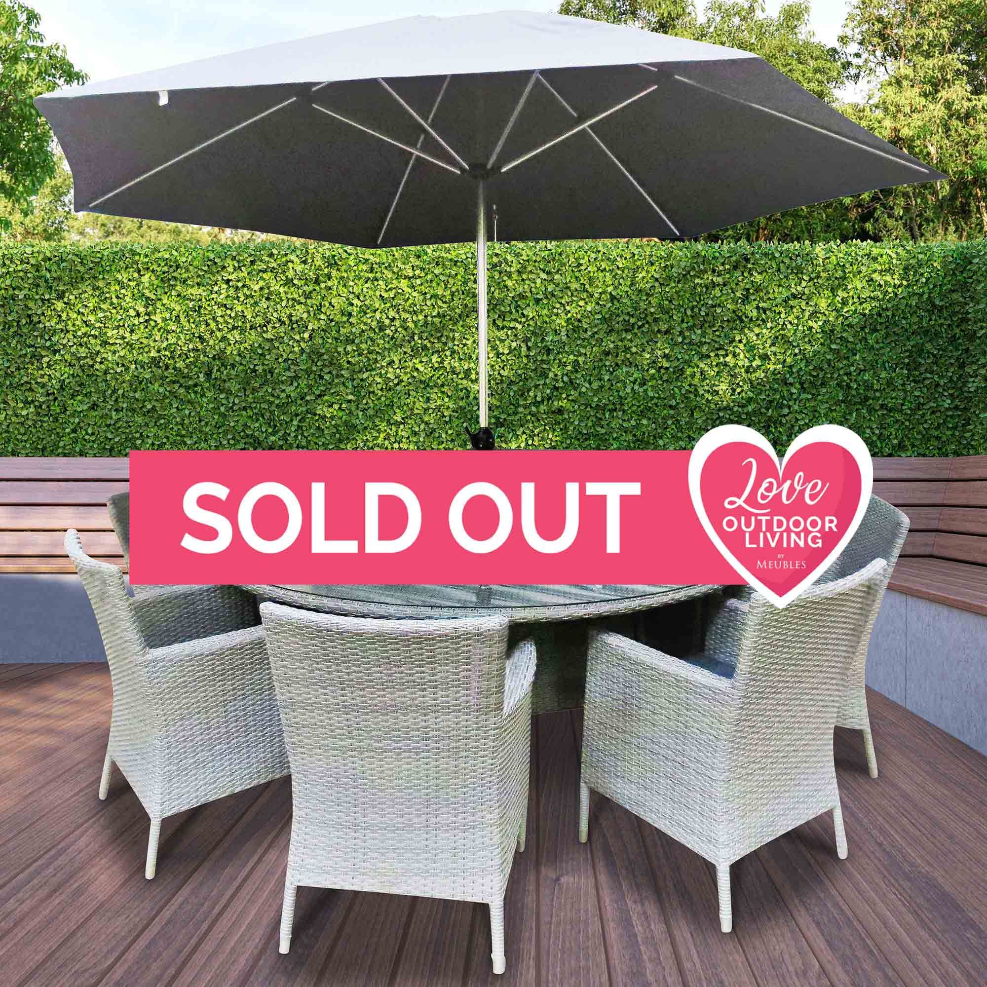 Katie Blake by Glencrest Seatex Chatsworth 8 Person Round Table Dining