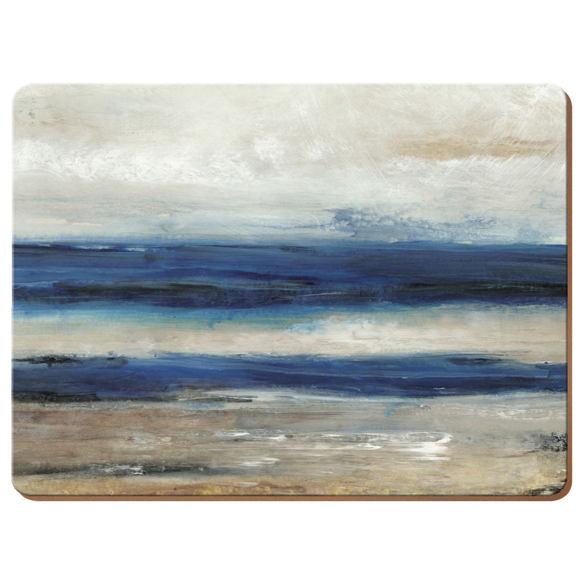 Creative Tops Blue Abstract Placemats (Set of 6) Meubles