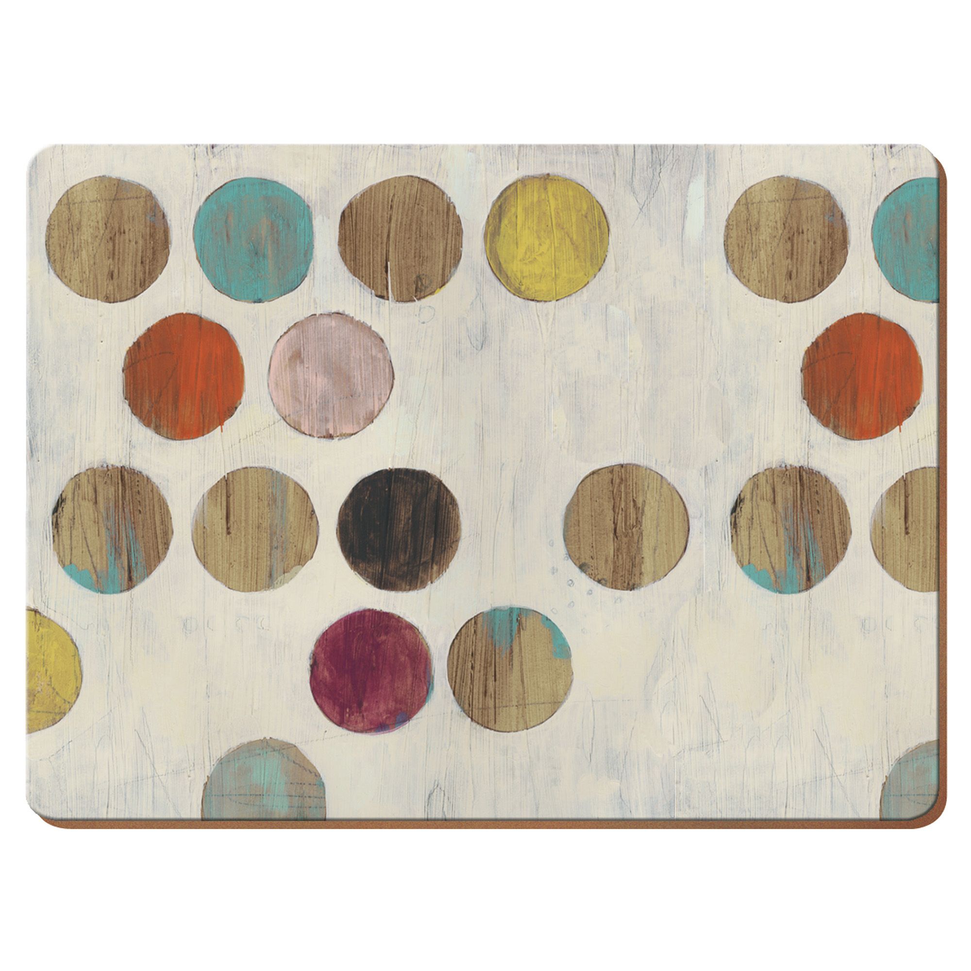 Creative Tops Retro Spot Placemats (Set of 6) Table Mats & Coasters