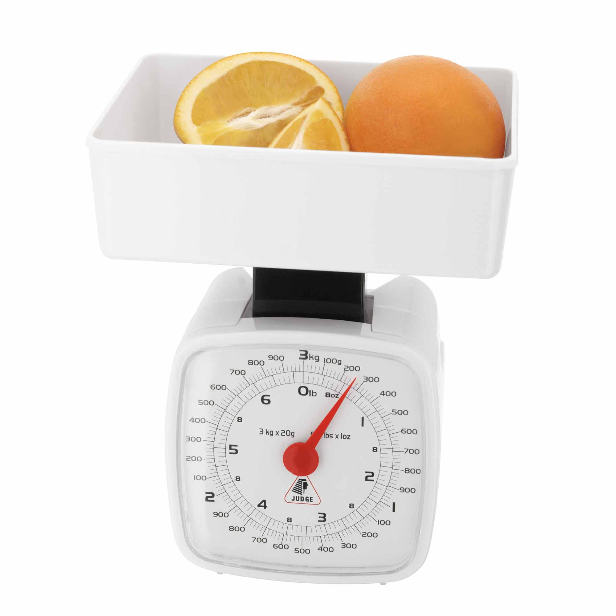 Judge Traditional 3kg Kitchen Scales Weighing Scales Meubles