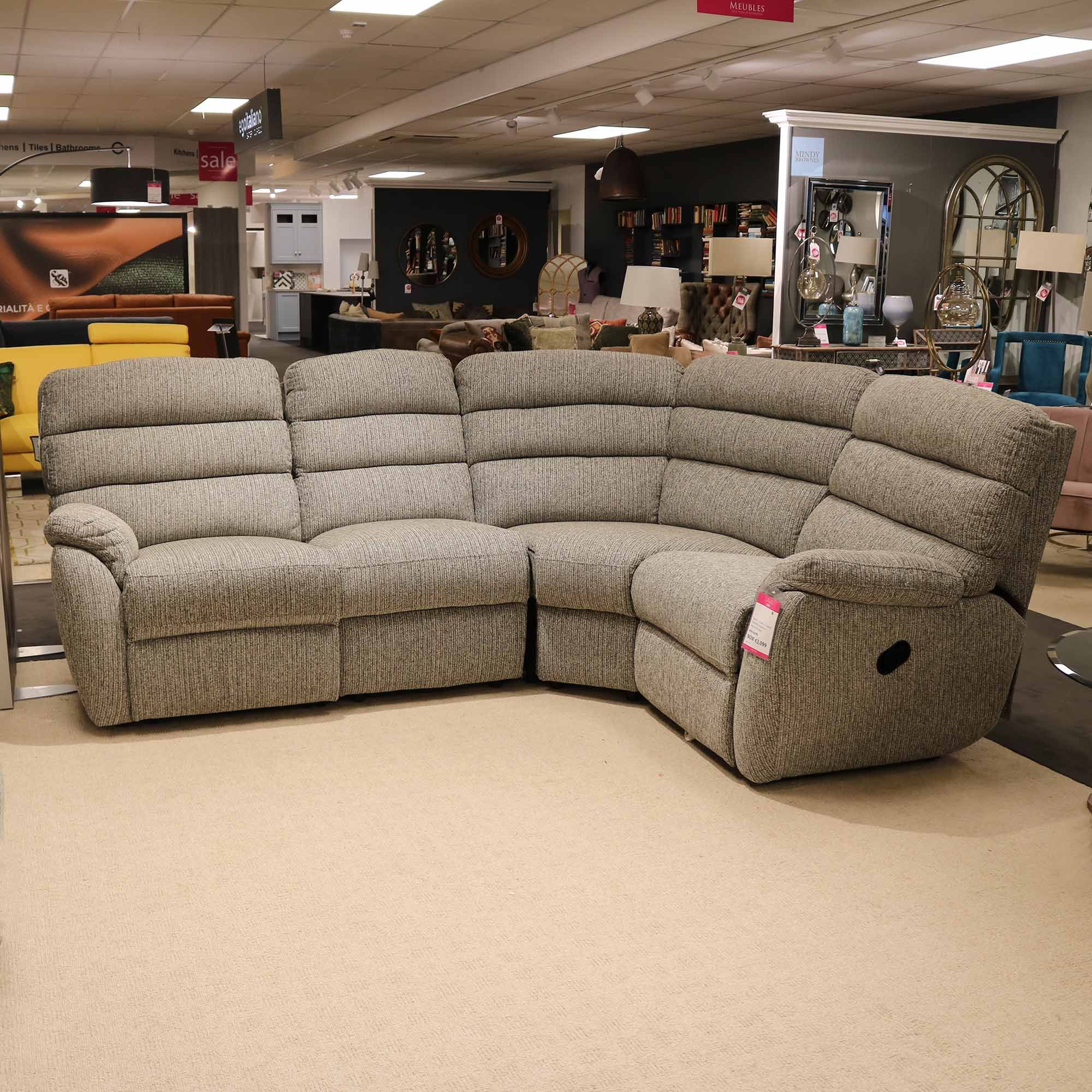 Lazboy LaZBoy Tamar 3+ Seater Fabric Corner Sofa (Available in Galway