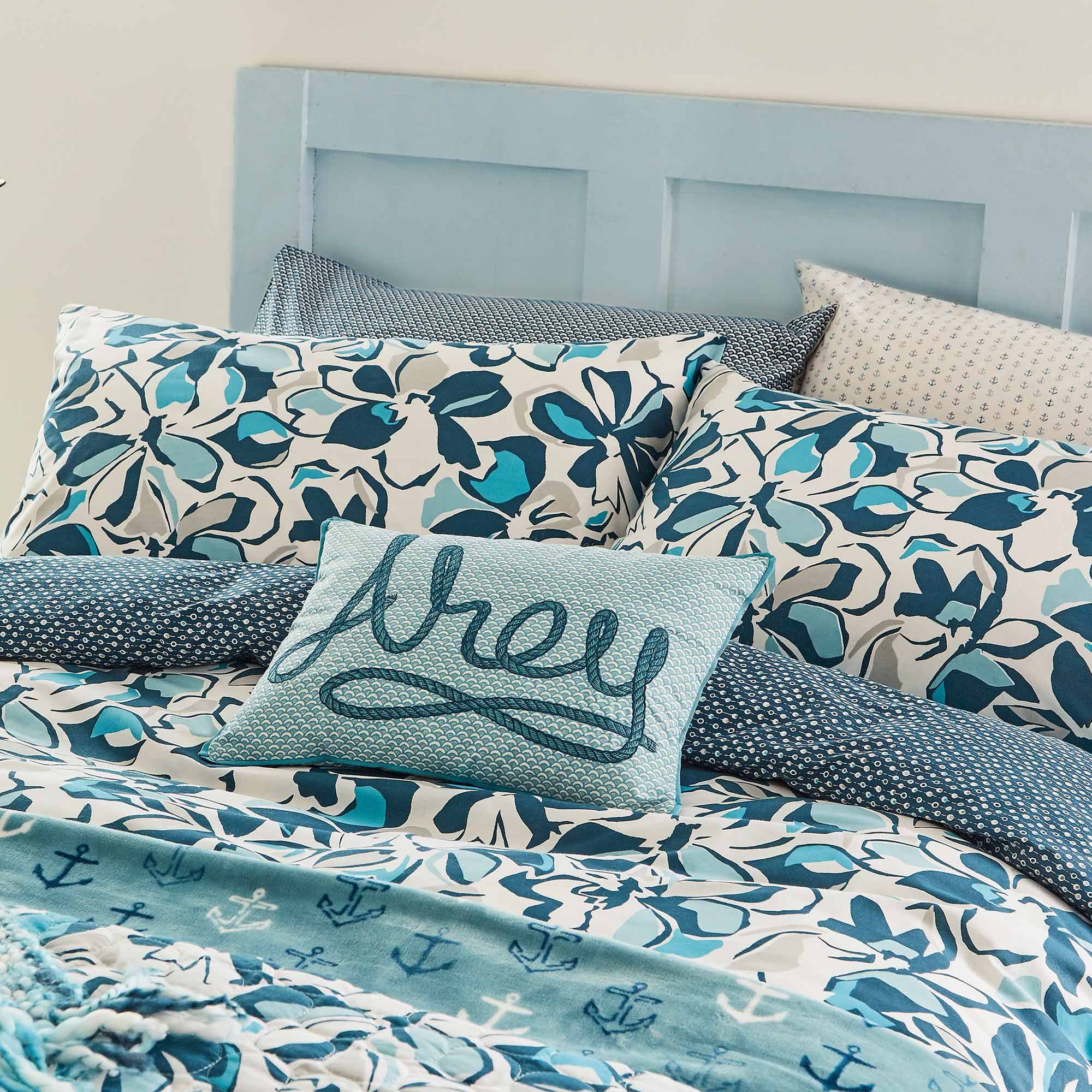 Helena Springfield St Ives Reversible Double Duvet Cover Set Coastal