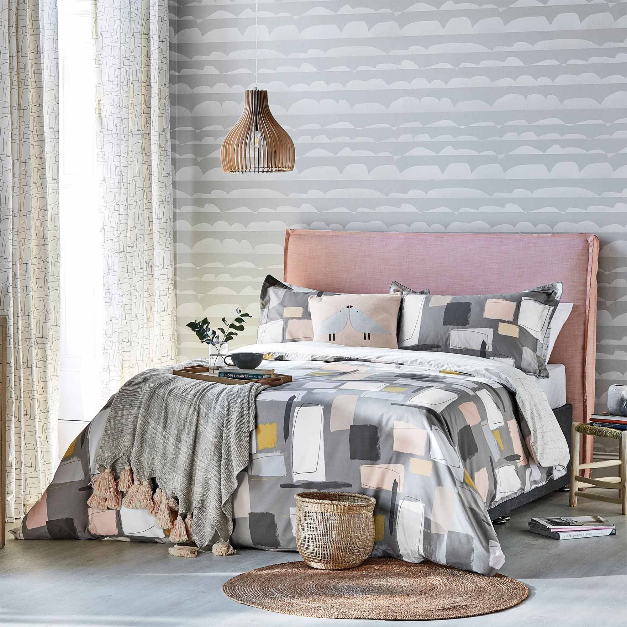 Scion Composition Reversible Duvet Cover Putty Duvet Covers Meubles