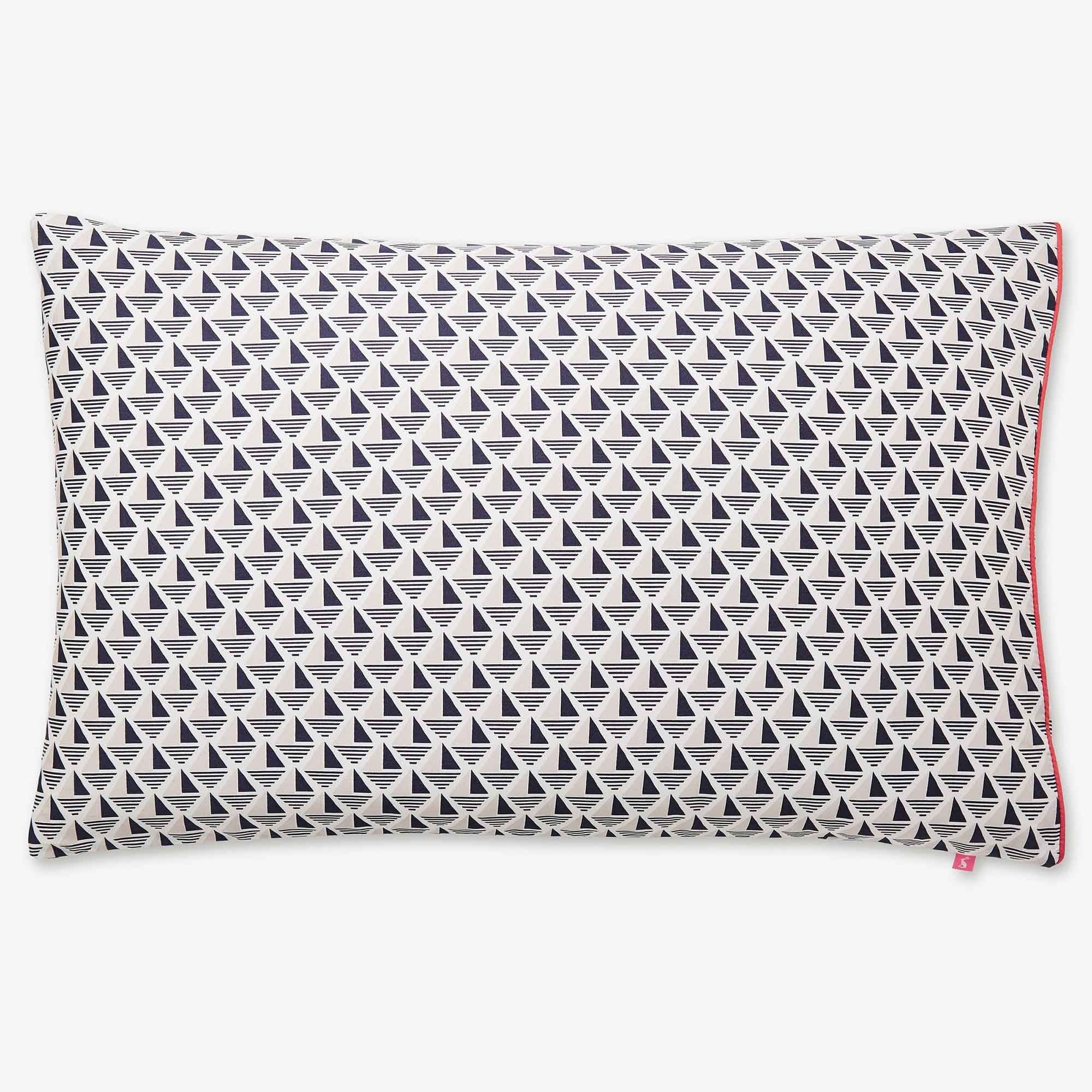 Joules Galley Grade Stripe Standard Pillowcase Navy Meubles