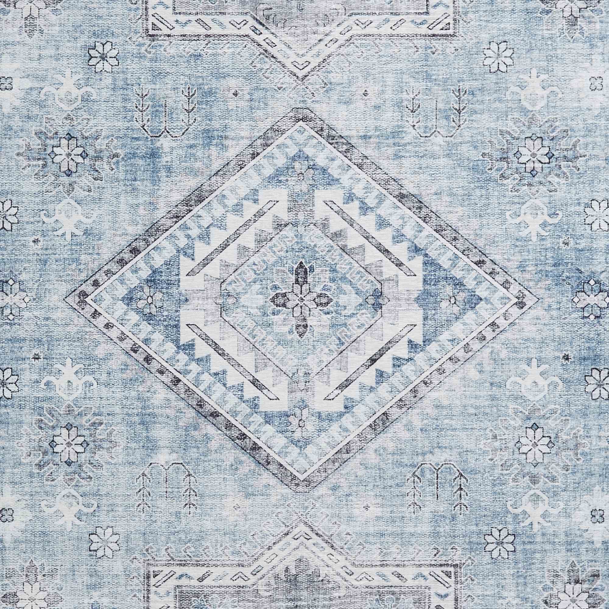 Topaz G4705 Rug Light Blue Traditional Rugs Meubles