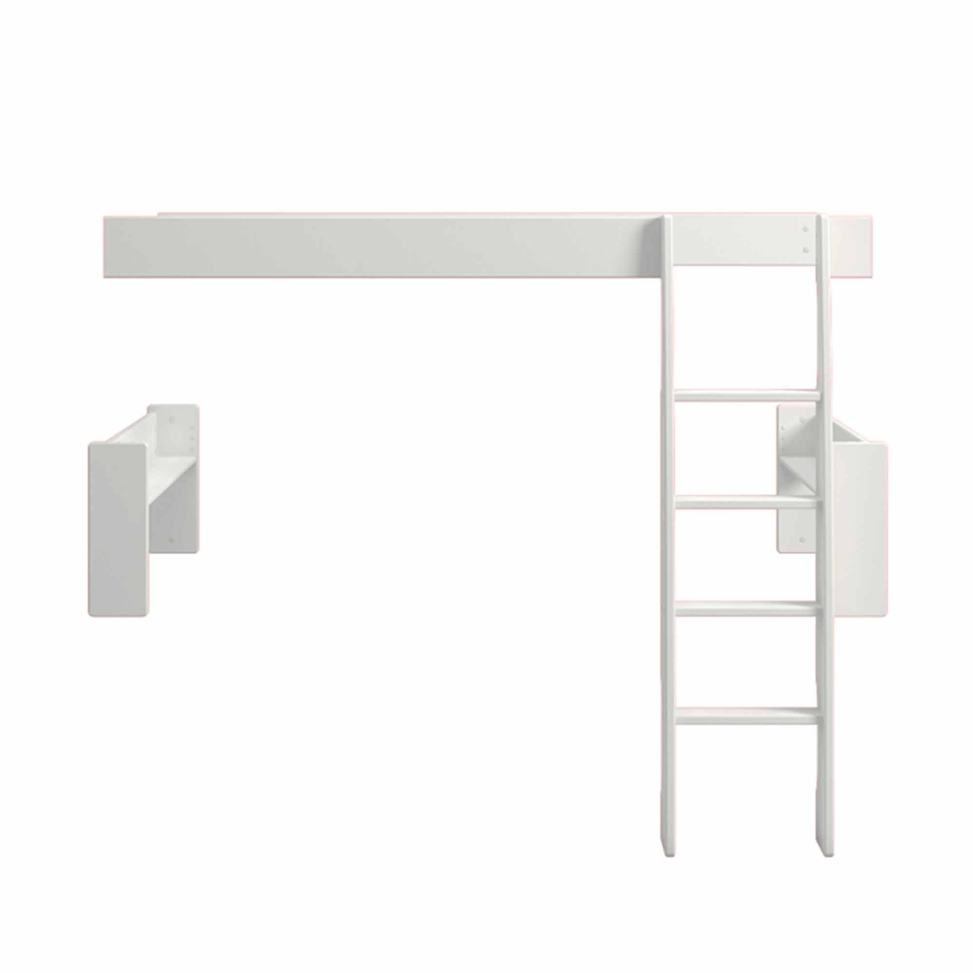 Steens for Kids Two Single Beds to Bunk Bed Extension Kit White